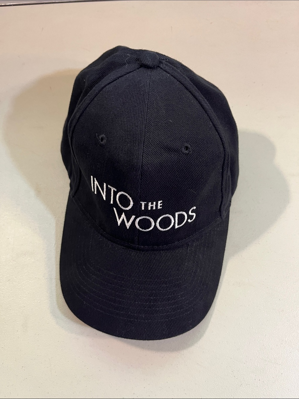 Into the Woods Black Baseball Cap